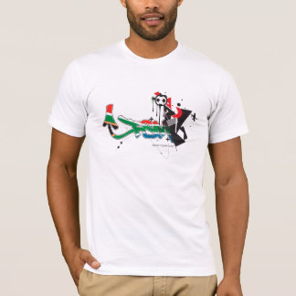 T-shirt Coupe du monde de FSM 2010 - drapeau de l'Afrique