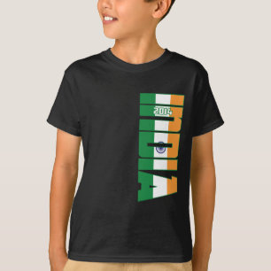 T-shirt Coupe du monde de l'Inde d'équipe 2014