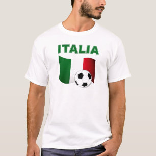 T-shirt coupe du monde du football du football de l'Italie