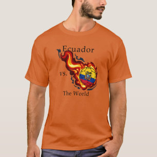 T-shirt Coupe du Monde - Equateur contre Monde