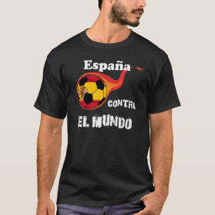 T-shirt Coupe du monde - Espagne contre le monde