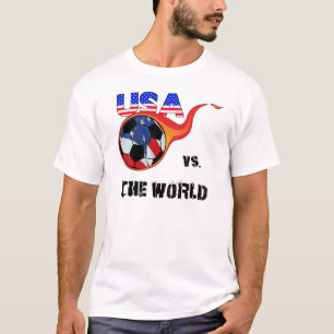 T-shirt Coupe du Monde - Etats-Unis contre le Monde