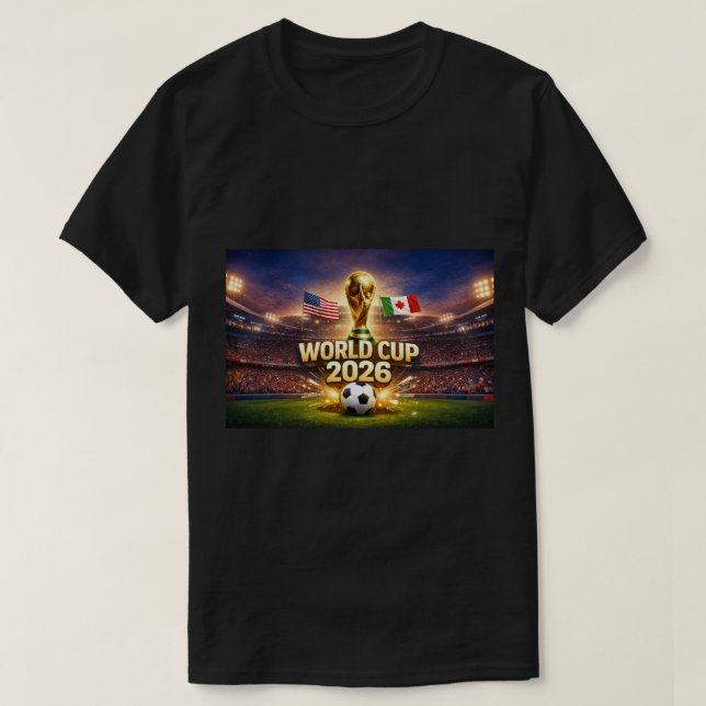 T-shirt Coupe du Monde Fifa 2026 (Design devant)