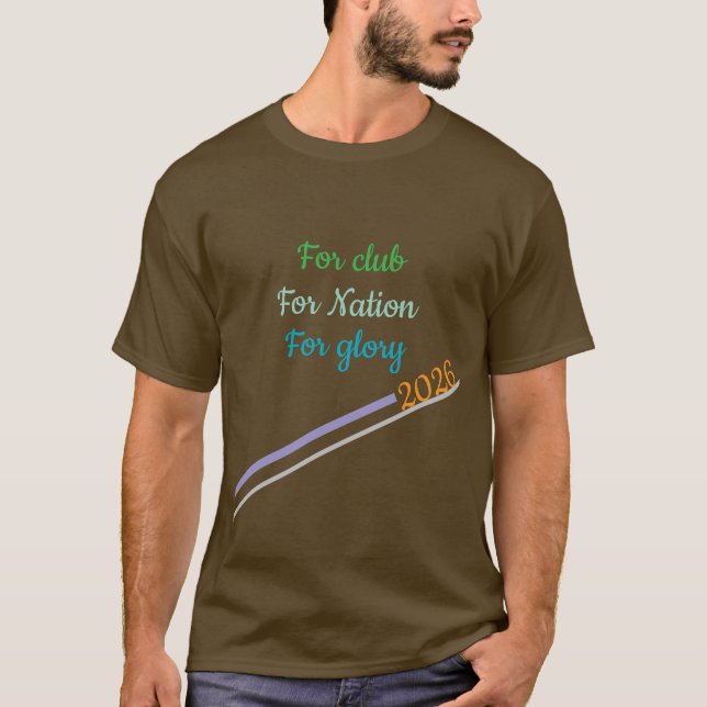 T-shirt Coupe du Monde FIFA 2026 (Devant)