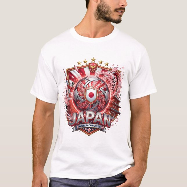 T-shirt Coupe du Monde FIFA 2026 - Japon (Devant)