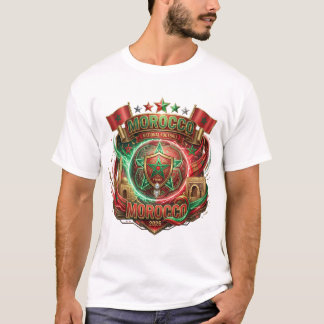 T-shirt Coupe du Monde FIFA 2026 - Maroc