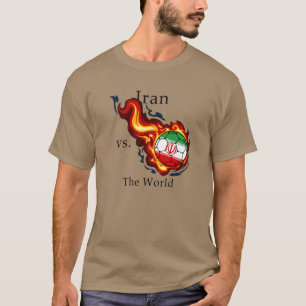 T-shirt Coupe du monde - Iran contre le monde