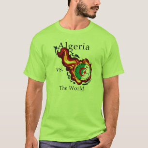 T-shirt Coupe du Monde - L'Algérie contre le monde
