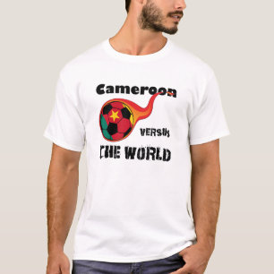 T-shirt Coupe du Monde - Le Cameroun contre Le Monde