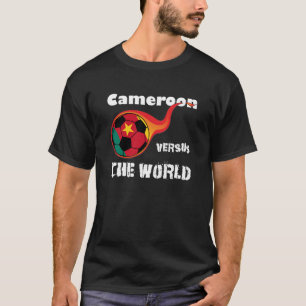T-shirt Coupe du Monde - Le Cameroun contre Le Monde
