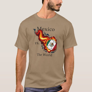 T-shirt Coupe du Monde - Le Mexique contre le monde