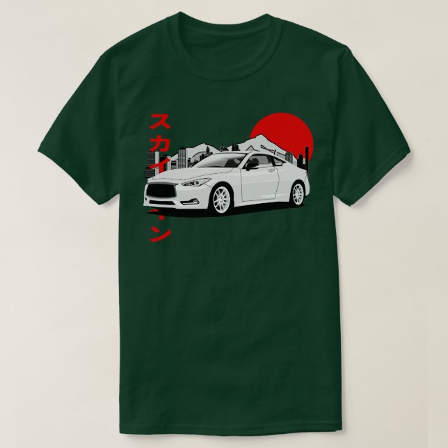T-shirt Coupe Infiniti Q60 (Design devant)