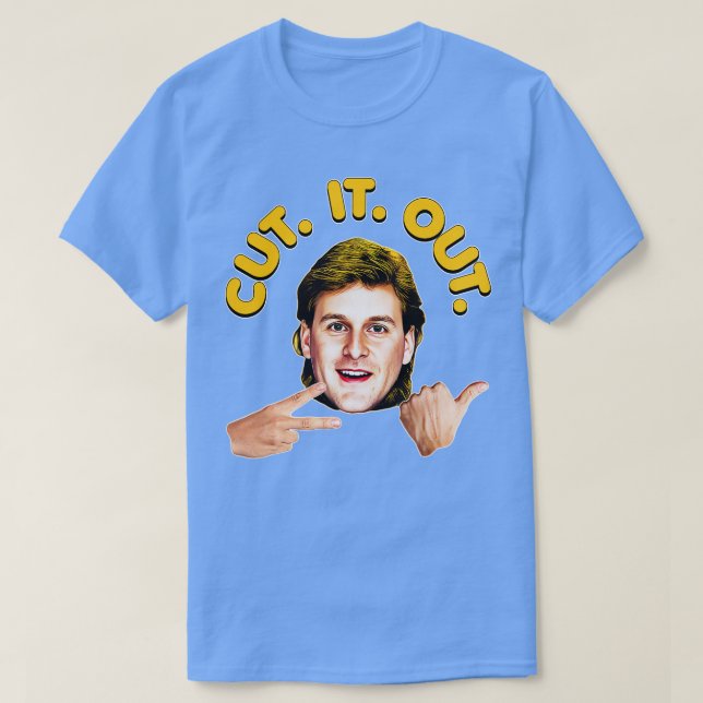 T-shirt COUPE-LE À oncle Joey (Design devant)
