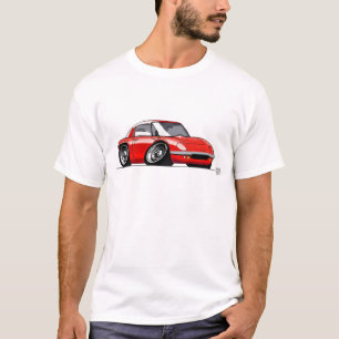 T-shirt Coupé minuscule de l'élan S4 (rouge)
