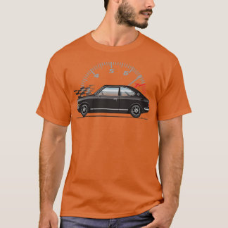 T-shirt Coupe noire