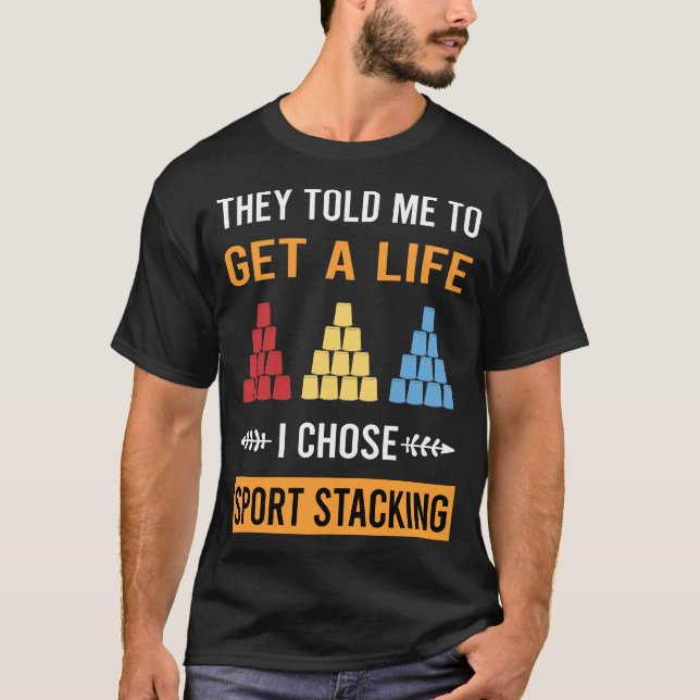 T-shirt Coupe Stacking Sport Stacking Speed Stacking Coupe (Devant)
