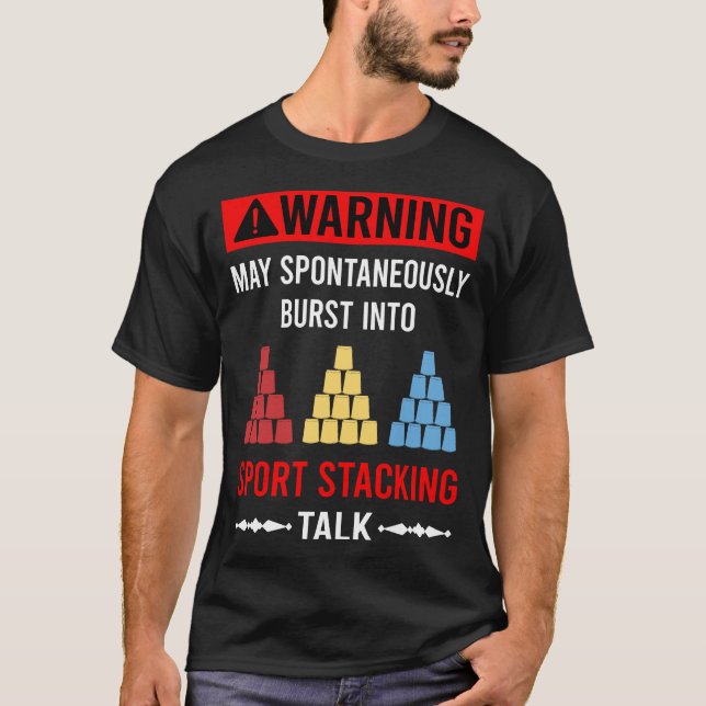 T-shirt Coupe Stacking Sport Stacking Speed Stacking Coupe (Devant)