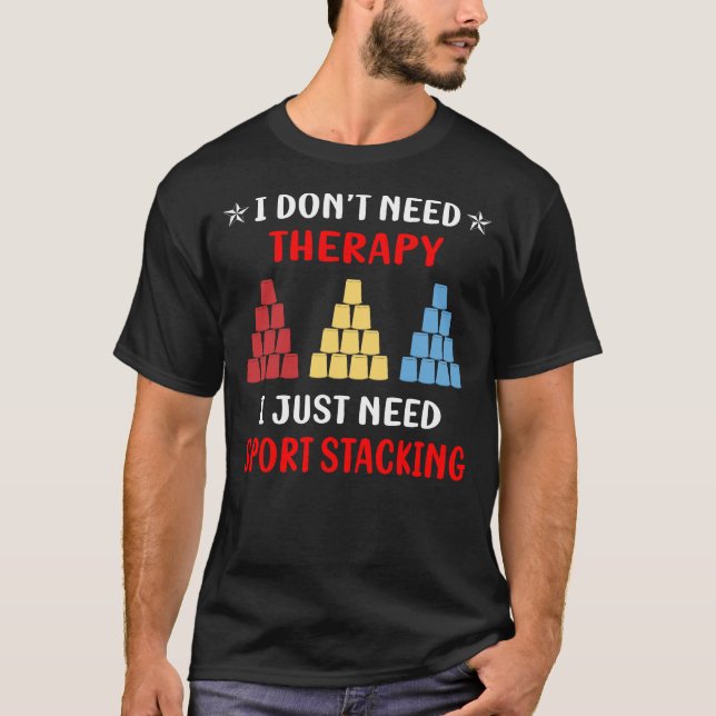T-shirt Coupe Stacking Sport Stacking Speed Stacking Coupe (Devant)