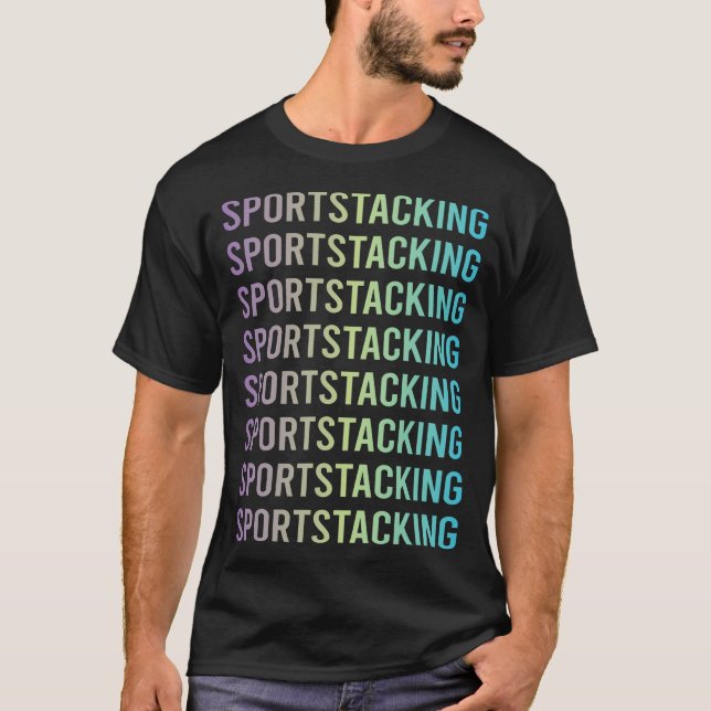 T-shirt Coupe Stacking Sport Stacking Speed Stacking Coupe (Devant)