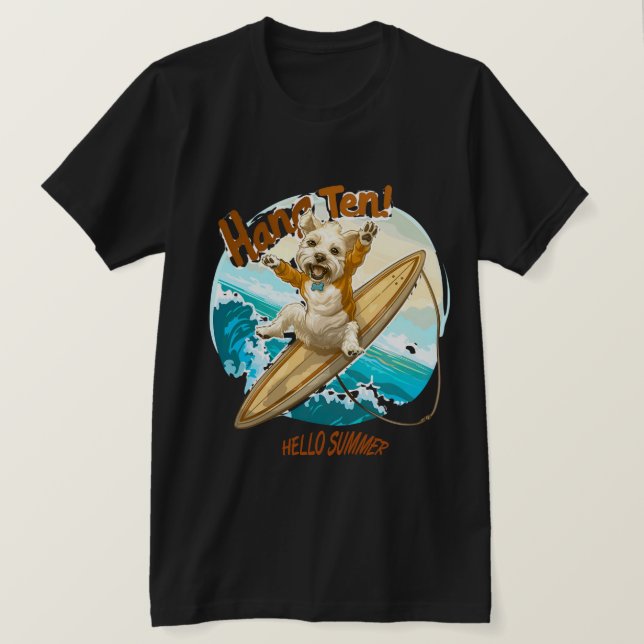T-shirt Coupe Sunny Skater (Design devant)