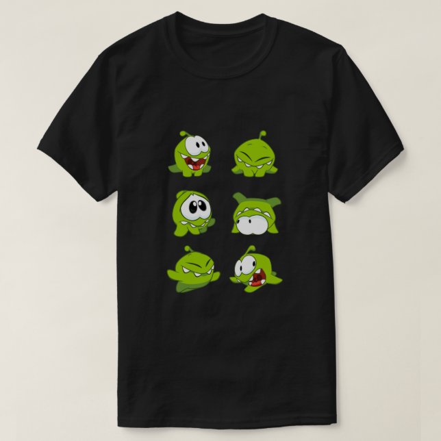 T-shirt Couper La Corde - Om Nom Pack 2 (Design devant)