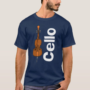 T-shirt Couper le texte blanc vertical