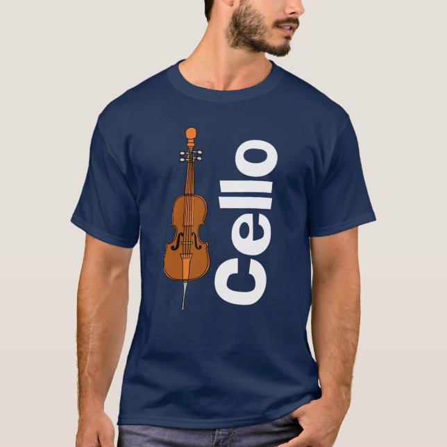 T-shirt Couper le texte blanc vertical (Devant)