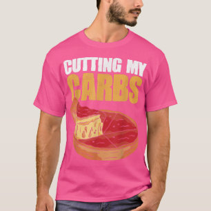 T-shirt Couper Mes Carbes Perdre Du Poids Pizza 