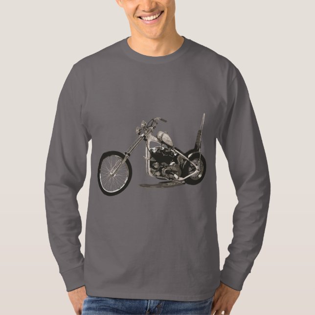 T-shirt Couperet facile de Harley Sportster de cavalier (Devant)