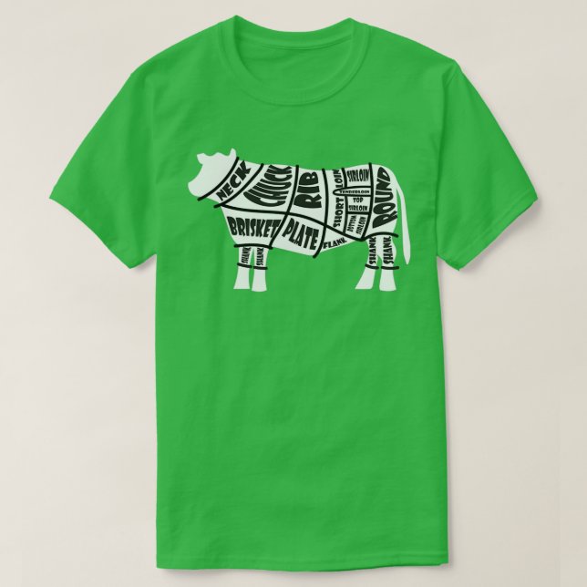 T-shirt Coupes de boeuf (Design devant)