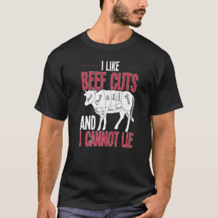 T-shirt Coupes De Boeuf Et Je Ne Peux Pas Mentionner Les B