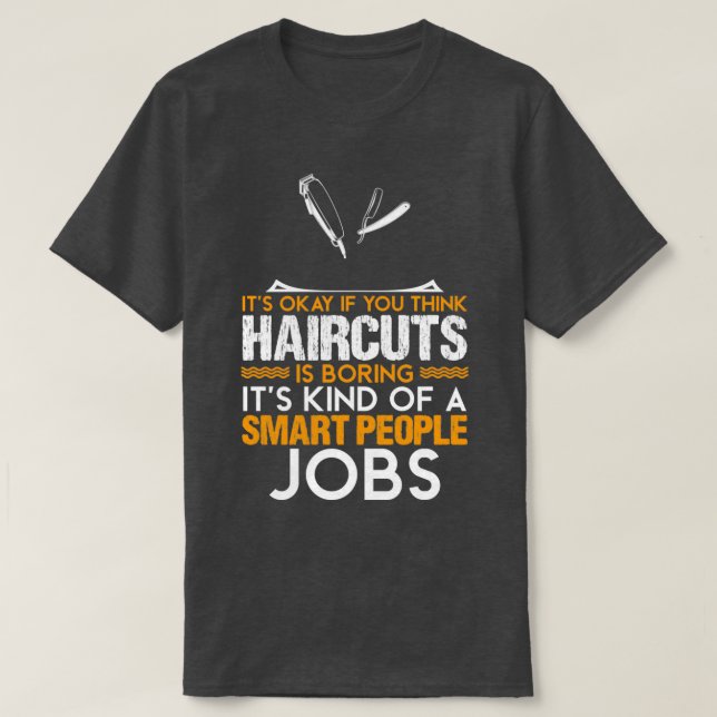 T-shirt Coupes De Cheveux Drôle Conception Pour Cadeau 9 (Design devant)