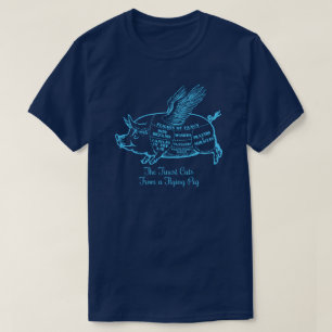 T-shirt Coupes de cochon volantes