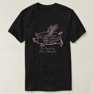 T-shirt Coupes de cochon volantes