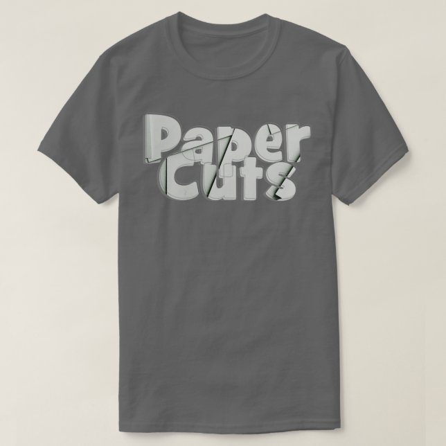 T-shirt Coupes de papier (Design devant)