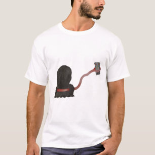 T-shirt Coupez la fuite des médias sociaux