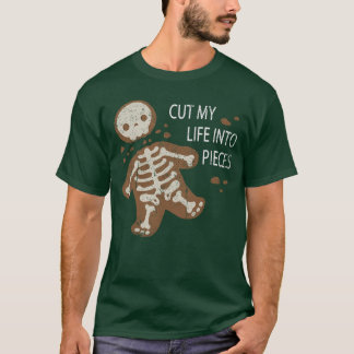 T-shirt Coupez Ma Vie En Morceaux Noël Drôle