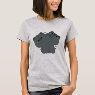 T-shirt Couple de Bulldog français