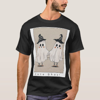 T-shirt Couple de fantômes mignons