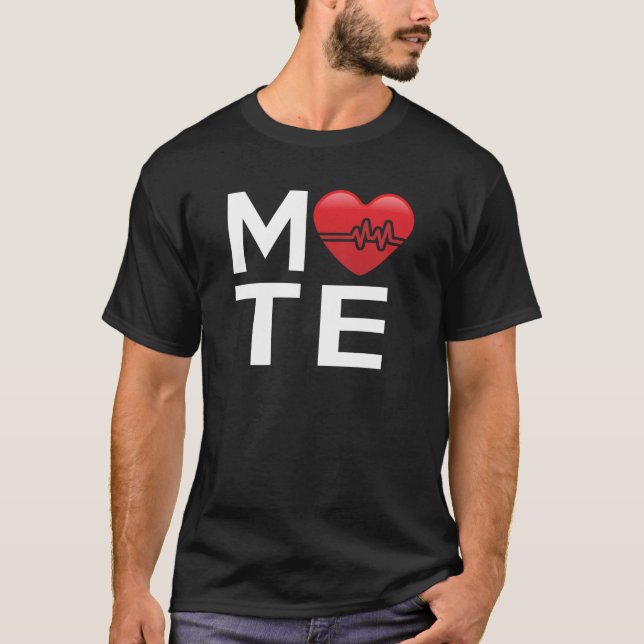 T-shirt Couple de l'âme (Devant)