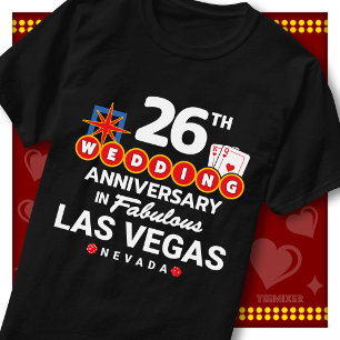 T-shirt Couple de mariage fabuleux de Las Vegas pour leur