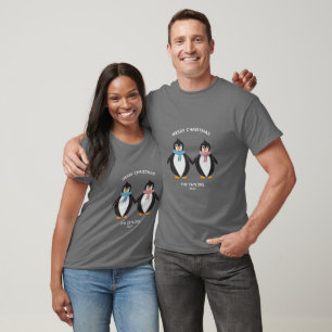 T-shirt Couple de Noël mignon