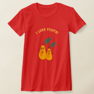 T-shirt Couple de poires