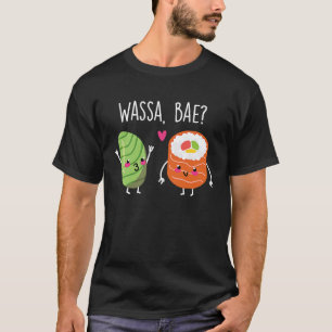 T-shirt Couple de sushi Wassa Bae Wasa