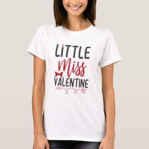 T-shirt Couple Giant Little Miss Valentine