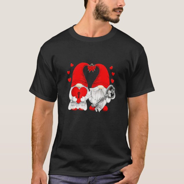 T-shirt Couple In Love Joyeux Valentines Jour Drôle Corres (Devant)