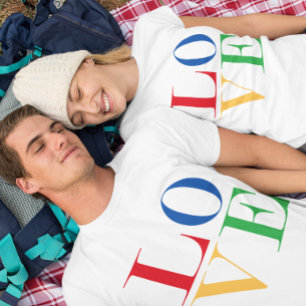 T-shirt Couple Love