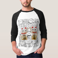 Couple Lucky Cute Chat Maneki Neko Culture chinois