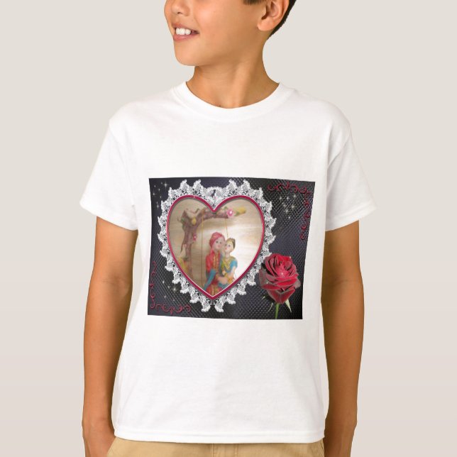 T-shirt Couple Mariage asiatique sur l'art de la bascule c (Devant)