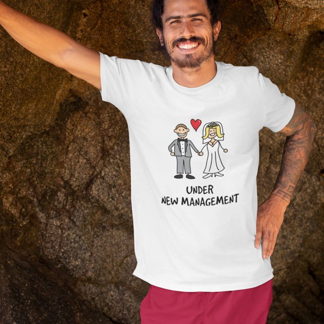 T-shirt Couple mariage - Sous la nouvelle gestion (Créateur téléchargé)